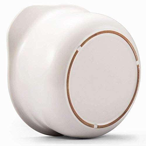 Cocotte en terre cuite blanche 2.5L en céramique durable - 4