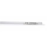 Lee's Aquarium Thinwall Rigid Tubing (6 Count - 3/16' x3')