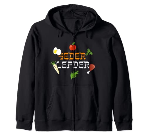 Seder Leader Jewish Passover Tradition - Gráfico para hombre Sudadera con Capucha