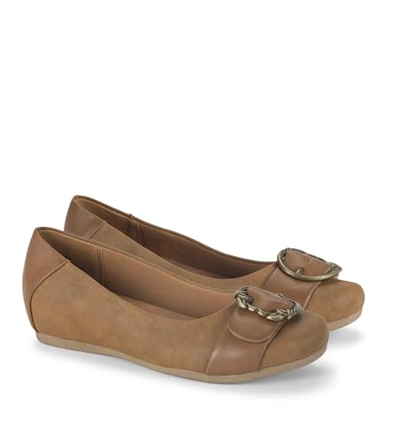 Image of BareTraps Cognac Milady Slipper