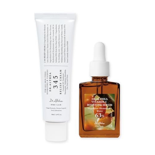 Dr.Althea Post Acne Care Set (Boosting) | Soothing Recovery & Helps Remover Dark Spots, Korean Vegan Skin Care for All Skin Types