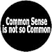 Common Sense is not so Common 1.25