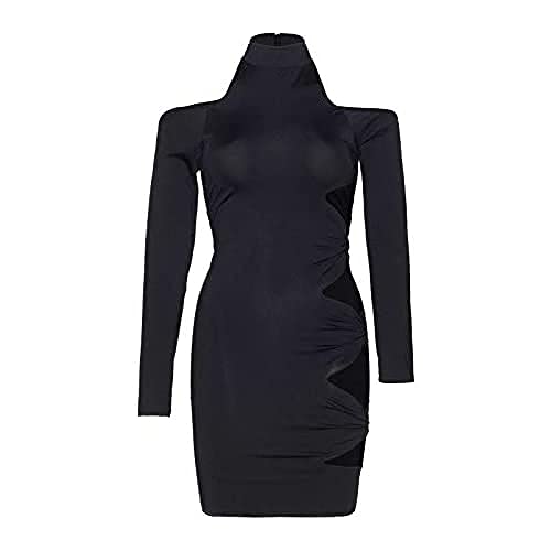 Robe noire Leg Avenue Lo86110 vêtement épaule dénudée taille S EUR 36-38