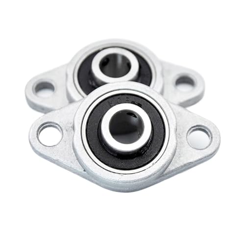 Roulement KFL08 8mm miniature anti-vibration en alliage de zinc pour axe de moteur