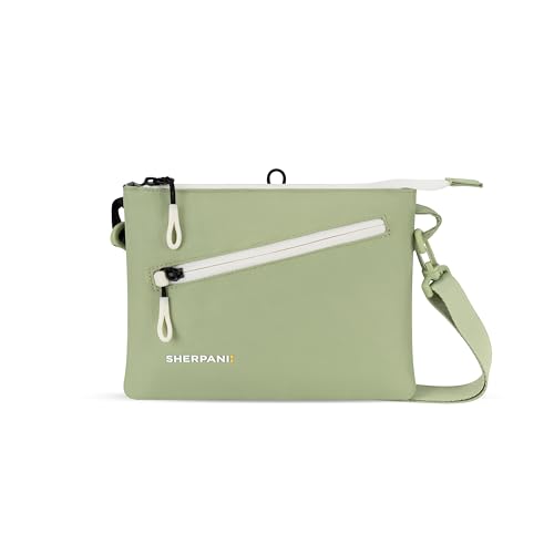 Image of Sherpani Zoom, Small Crossbody Purse, Nylon Crossbody Bag, Lightweight Cross Body Bag, Sleek Dual Pouch, Purses for Women