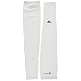 [アディダス] アームカバー アームスリーブ BUZ90 レディース ホワイト (IB0313) L