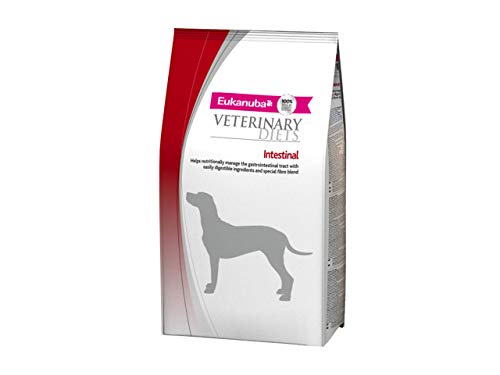 Eukanuba - Dietas veterinarias para Perros - Trastornos intestinales - Todas Las Razas Pollo - Perro, Paquete de 1 Unidad (1 x 12000 g)