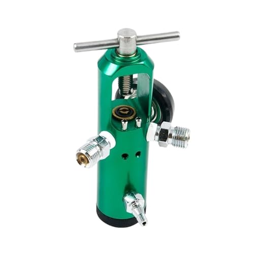 1pcs CGA870 Medical Gas Oxygen Pressure Regulator with Two Check Valve For Hospital 0-15L