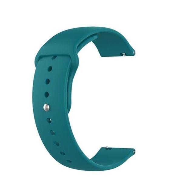 Unisex-Adult Silicone Watch Strap for Fitbit Versa 2 Special Edition and Other Watches (22mm, Teal Blue) (B09SFZDGRT) Amazon Price History, Amazon Price Tracker