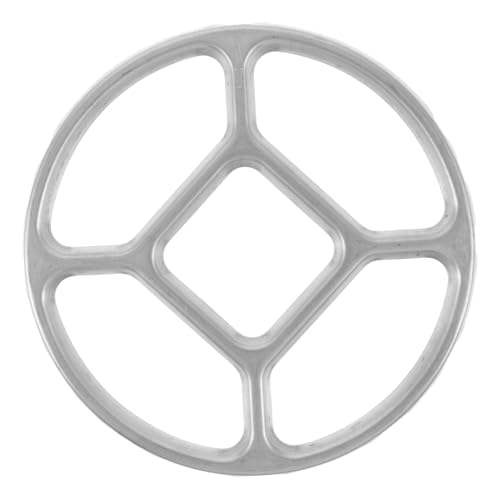 BAZEITFLOW Soporte para Cocina de Gas Anillo Resistente de Aleación para Wok y Olla Accesorio Antideslizante Compatible con Quemadores Redondos para Estufas Portátiles y Camping