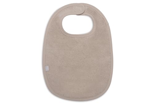 Jollein Lätzchen Baby - Frottee, Sea Green/Nougat/Biscuit - 3er Pack - 100% Baumwolle - Mit Klettverschluss - Babylatz - Sabberlätzchen Baby