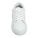 KENSIE GIRL Sneakers Lace Up Non Slip - Fashion Casual Low Top Shoes - White Stars (Size 11 Little Kid)