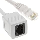 cable rj45 5m prix COMPATIBILITÉ UNIVERSELLE - Idéal pour prolonger les câbles existants de PC, ordinateurs portables, téléviseurs, caméras de vidéosurveillance IP, téléphones VOIP, dispositifs POE et consoles de jeux sans perte de signal