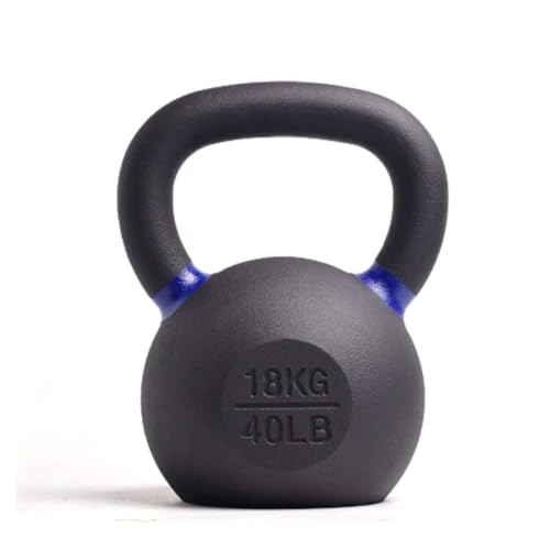 Kettlebells HUAHUA Gimnasio De Pesas Rusas, Sólido Núcleo De Hierro, La Fuerza De La Aptitud Equipo De Formación, 4 Kg, 6 Kg, 8 Kg, 10 Kg, 12 Kg, 14 Kg, 16 Kg, 18 Kg, 20 Kg, 24 Kg (Size : 18kg)