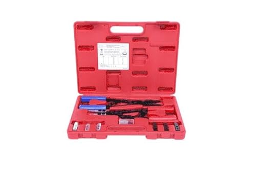 KS Tools 500.1350 Sicherungszangen-Satz mit Ratschenfunktion, 20-tlg.