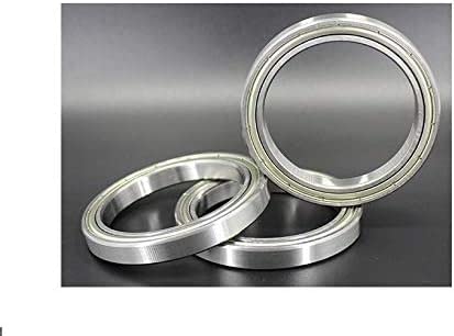Pratique S6810ZZ S6810Z Section Mince Roulement ABEC-1 S6810 Z ZZ S 6810 440C Roulements À Billes en Acier Inoxydable 50 * 65 * 7mm