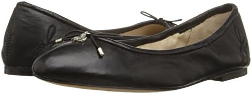 Sam Edelman Women's Felicia Ballet Flat, Black Leather, 4.5 | Image 6