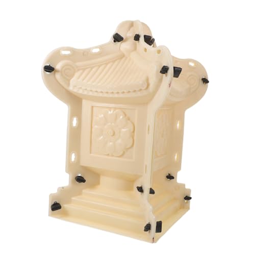 BESPORTBLE Plastik Betonskulptur Form Chinesische Pagoden-pavillon Mold...