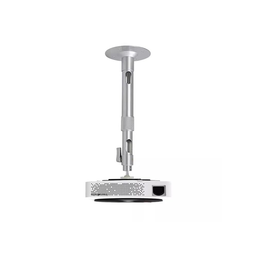 LIUAILING52 Projector Mount, Projector Hanger Multifunctional Home Ceiling Wall Bracket Universal Projector Hanging Mounting Hanger Suspension Head Projector Accessories(Gray)