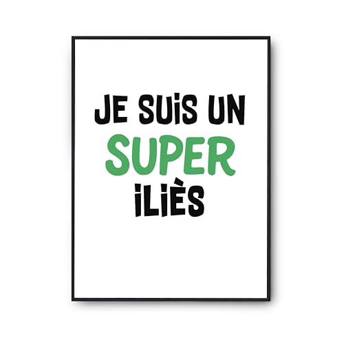 Affiche Un Super Ilies 2 Otshirt : cadeau humour parfait pour un anniversaire