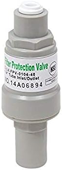 Water Filtration System Pressure Regulator Filter Protector w/ 1/4 Quick Connect (60 psi)