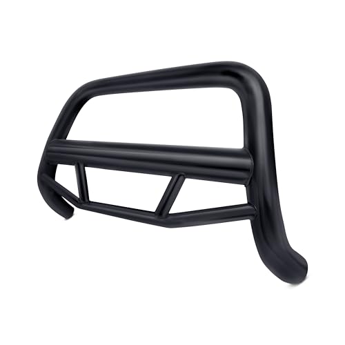 Image of Black Horse Max Bull Bar No Skid Plate Black Compatible with 2020-2023 Toyota Highlander-MBB-TOF5407