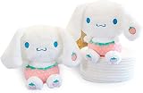 Peluche Jouet Enfant 2 Pcs My Melody Plush - Cinnamoroll Strawberry Cinnamon roll Filles Enfants Jouets Cadeaux Mignons Poupées Animaux En Peluche for Petite Amie Enfants Bébés Filles Peluche Poupée