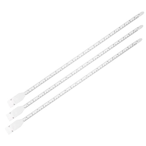 Lot de outil de mesure SHINEOFI avec deux ensembles de trois rubans flexibles portables pour circonférence