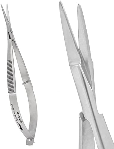 Eyebrow Scissors Professional Maluk Micro