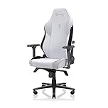 Secretlab Sedia da Gaming TITAN Evo Arctic White - Sedia da Computer Reclinabile, Ergonomica con Braccioli 4D, Cuscino per la Testa Magnetico & Supporto Lombare - Fino a 180 kg - Bianco- Tessuto