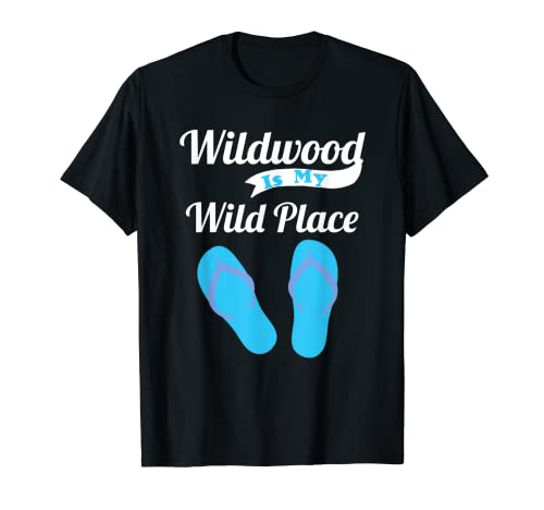 Wildwood Is My Wild Place Cute New Jersey Beach Vacation T-Shirt