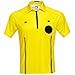 Murray Sporting Goods USSF Pro-Style Soccer Referee Jersey - Short Sleeve | Officials Yellow Short Sleeve Soccer Referee Shirt (Small)
