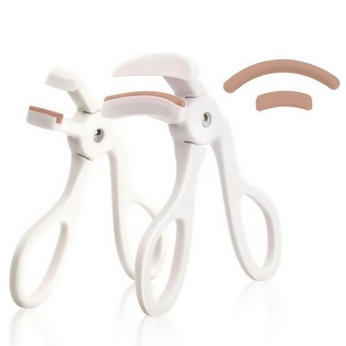 2 Pack Eyelash Curler - Professional Wide Angle Eyelash Curler and Partial Eyelashs Curler Combo Set Beauty Makeup Tool for Women