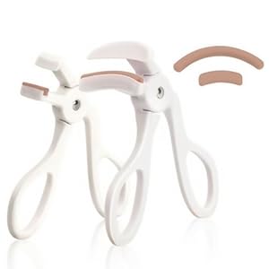 2 Pack Eyelash Curler – Professional Wide Angle Eyelash Curler and Partial Eyelashs Curler Combo Set Beauty Makeup Tool for Women