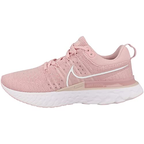 Nike React Infinity Run Flyknit 2 CT2423-600, Womens Running Shoes, pink, 39 EU