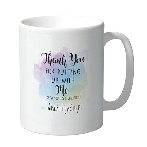 Teacher Gift Mugs, Teacher Mugs for Women, Mugs, Best Teacher Mugs, Teacher Mug Funny, end of Term Gift (Best Teacher)