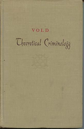 Theoretical Criminology by George B. Vold (1986... B01K0UN8CQ Book Cover