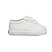 Keds Kid's Champion Lace Toe Cap Sneaker, White, 1 Medium Little Kid