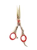 ZZZRT Polish J2 Japanese Steel New Professional Razor Edge Titanium Hairdressing Barber Salon Scissor/Shear 5.5