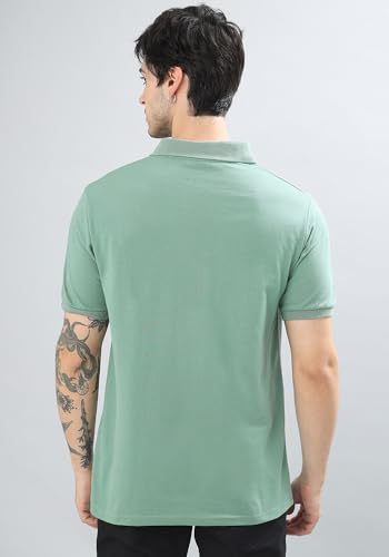 Image of Wear Your Opinion Solid Cotton Rich Polo T Shirt | Collar Tshirts | Half Sleeves | Plain-Regular Fit (Available in Plus Size)
