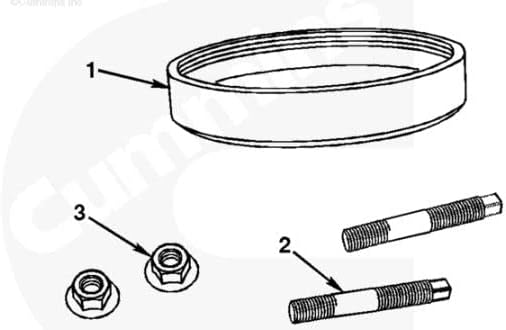 HGV TOOLS/Compatible with Cummins 3824078 Rear Crankshaft Seal and Wear Sleeve Installer Tool Alt