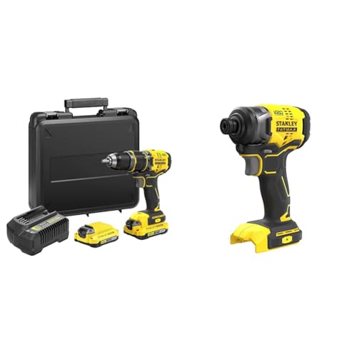 Perceuse à percussion 18V et visseuse à impacts Stanley Fatmax Brushless - 2
