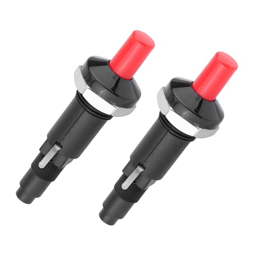 Gosknor 2pcs Allumeur Piézo BBQ Grill Bouton Poussoir