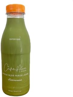 Cape Aloe Ferox Digestive Juice 500 ml | Potent 100% Organic Cleanse for Your Gut and Colon | Helps with Bloating, Gas, Constipation | Feel Lighter and More Engerized | For Men & Women