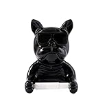 TOTIKI Portarrollos Estante De Papel Higiénico Estante De Almacenamiento De Baño Estante De Papel Higiénico Estante De Rollo Perforación De Barril Higienico Baño(A-Black)