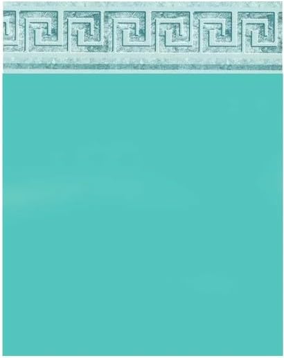 Liner Piscine 75/100 Turquoise Frise Mykonos Dia 3.60m H 1.20m