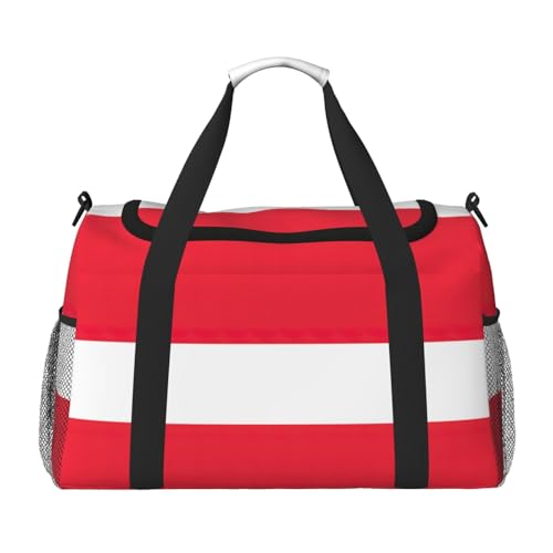 Sac de week-end motif Autriche idéal pour le yoga et le fitness