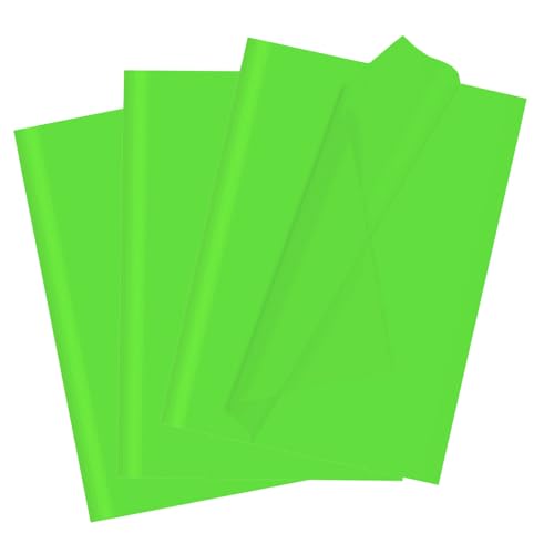 Light Green Tissue Paper for Gift Bags, 60 Sheets Decorative Art Tissue Bulk for Christmas Easter Spring Packaging DIY Art Crafts Birthday Wedding Holidays, 14 X 20 Inch