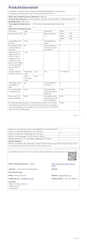 Bomann® Wärmepumpentrockner 8kg | kein Wasseranschluss nötig | Trockner m. Antiknitterfunktion | Wäschetrockner 15 Programme | Kondenstrockner | umweltfreundliches Kühlmittel R290 | WPT 7154 titan – Bild 8