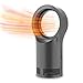 RPEIXYA Mini radiateur soufflant à économie d'énergie en céramique avec Chauffage Rapide de 3 s, Protection Contre Les basculement et la surchauffe,pour Salle de Bain, Bureau, Salon (Black)